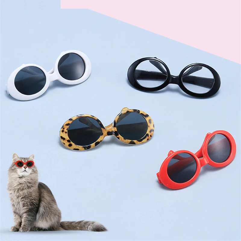 

Protection UV Cat Glasses Cool Pet Small Dog Glasses Pet Product for Little Dog Cat Sunglasses for Photography Pet Accessories