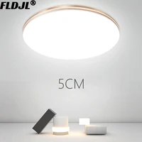 ultra thin led ceiling lights for living room modern surface mounted led panel lamps for room bedroom kitchen lighting fixture