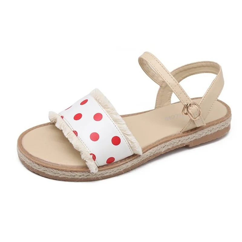 

Fashion Womens Shoes 2021 All-Match Flat Sandals Clogs Wedge Suit Female Beige Summer Heels Luxury Without Comfort New Beach Pla