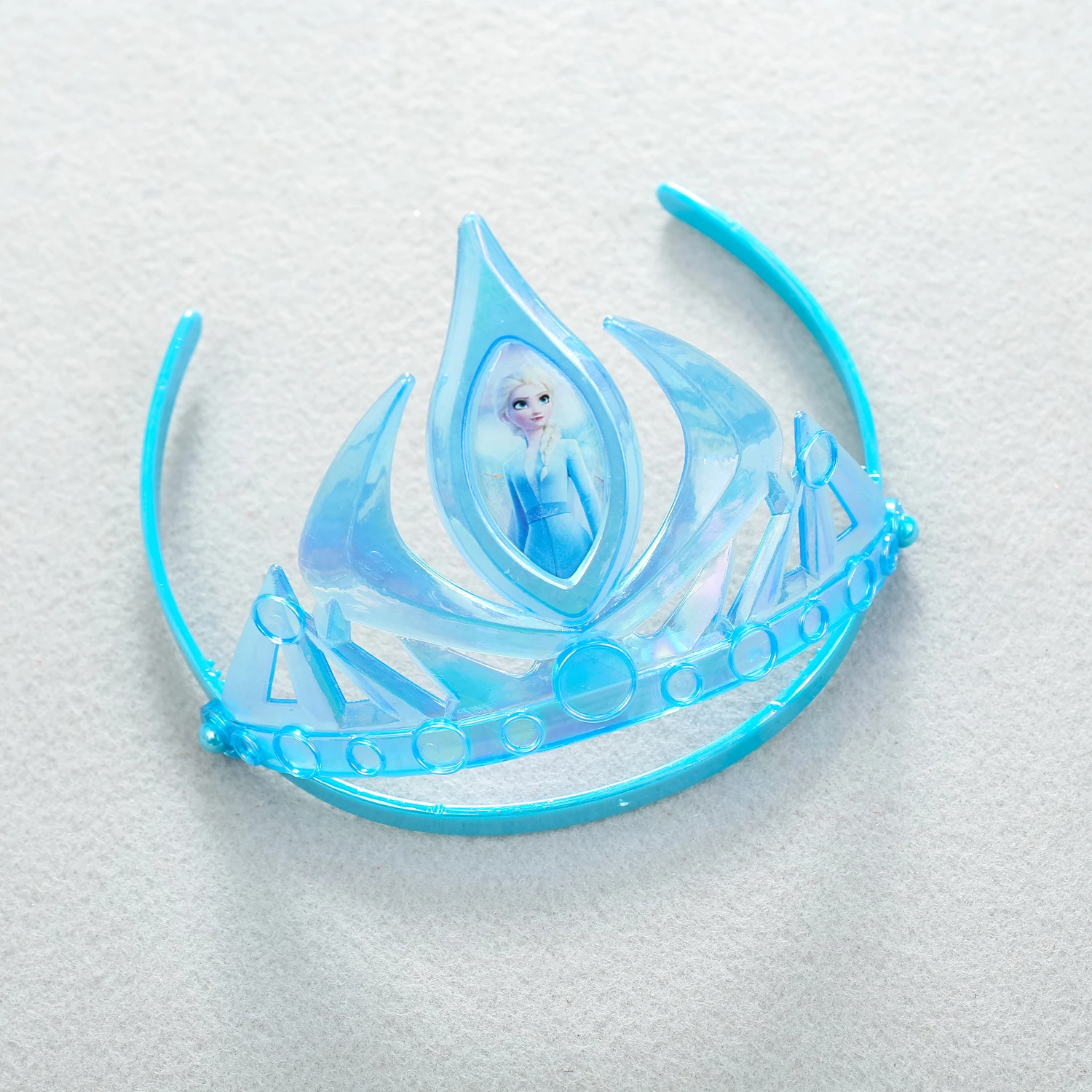 Детские аксессуары для волос Frozen 2 ободок принцессы Эльзы Анны и парик с короной