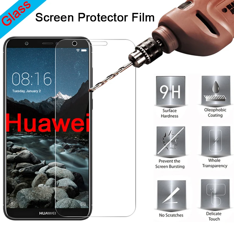 Закаленное стекло закаленное защитное для Huawei P30 Mate 20 Lite P20 Pro P7 P6 9H HD защита экрана