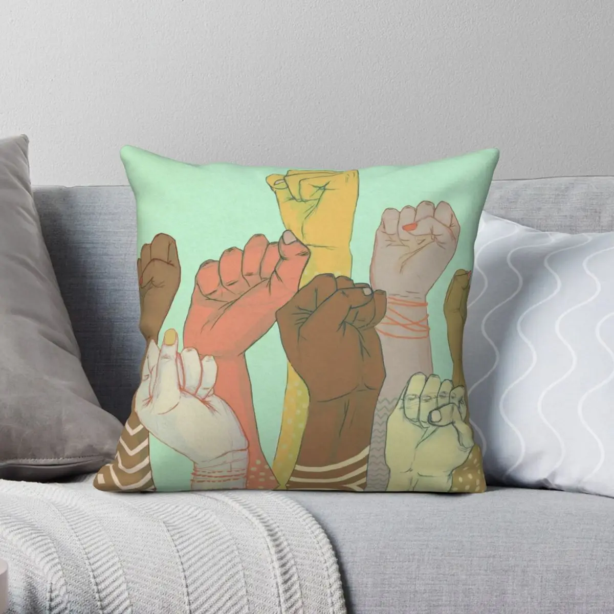 

Наволочка из полиэстера и льна