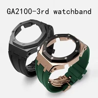 ga2100 watch strap 3rd generation ga2110 metal watch case for ga 2100 watchband ga 2100 watch bracelet wristwatch bezel band