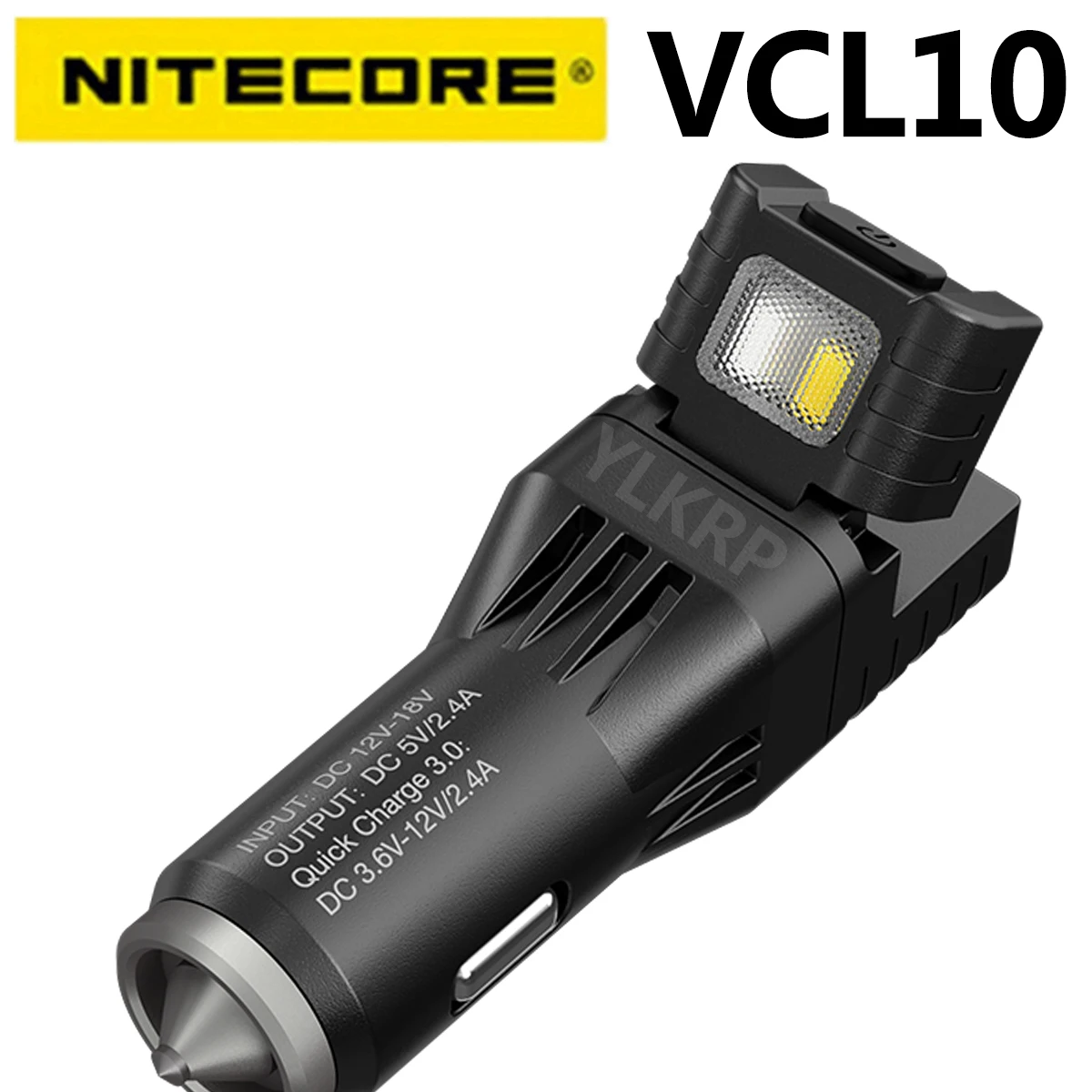Многофункциональный Универсальный Автомобильный Гаджет Nitecore vcl10 с поддержкой QC 3