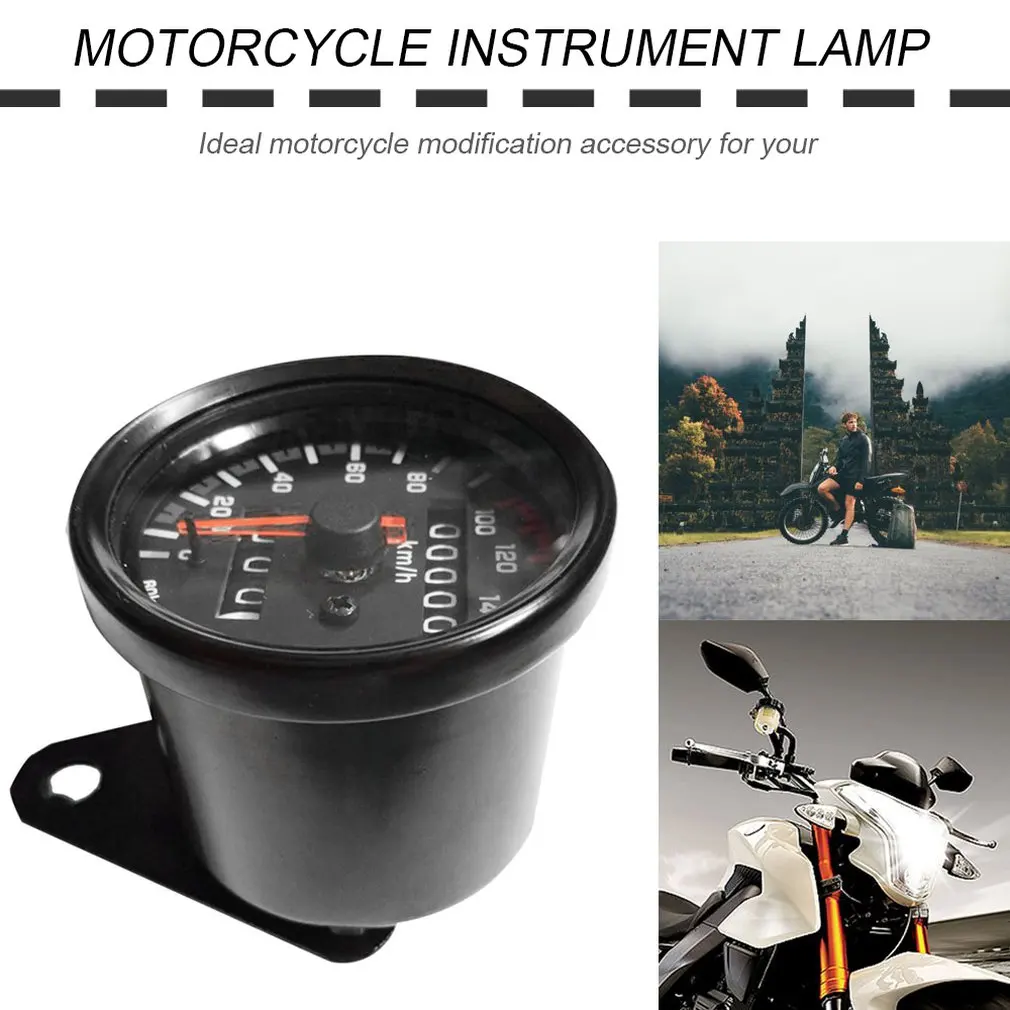 Универсальный одометр для мотоцикла измеритель скорости с ЖК-дисплеем винтажный
