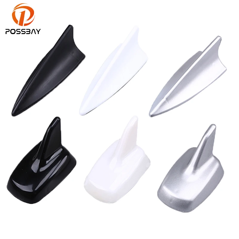 Автомобильная антенна posbay универсальная черная белая серебристая акульих