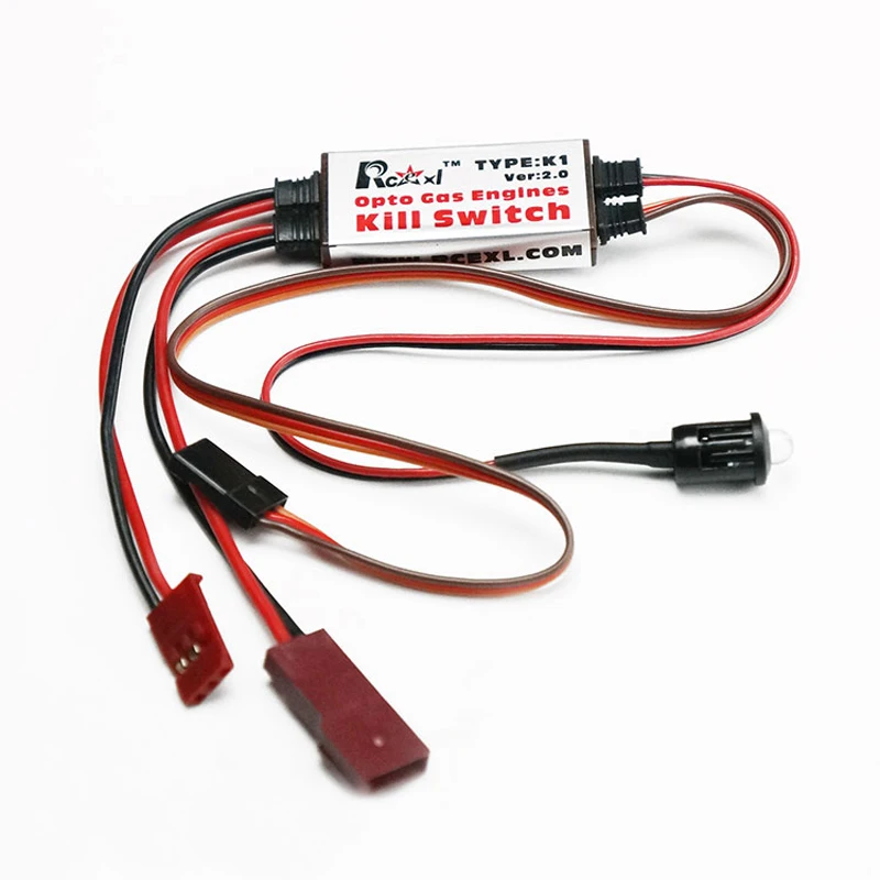 

Opto Gas Gasoline Engine Remote Kill Switch K1 V2.0 DLE Ignition Cut Off Parts for RC Fixed Wing Aircraft Drone Accessories