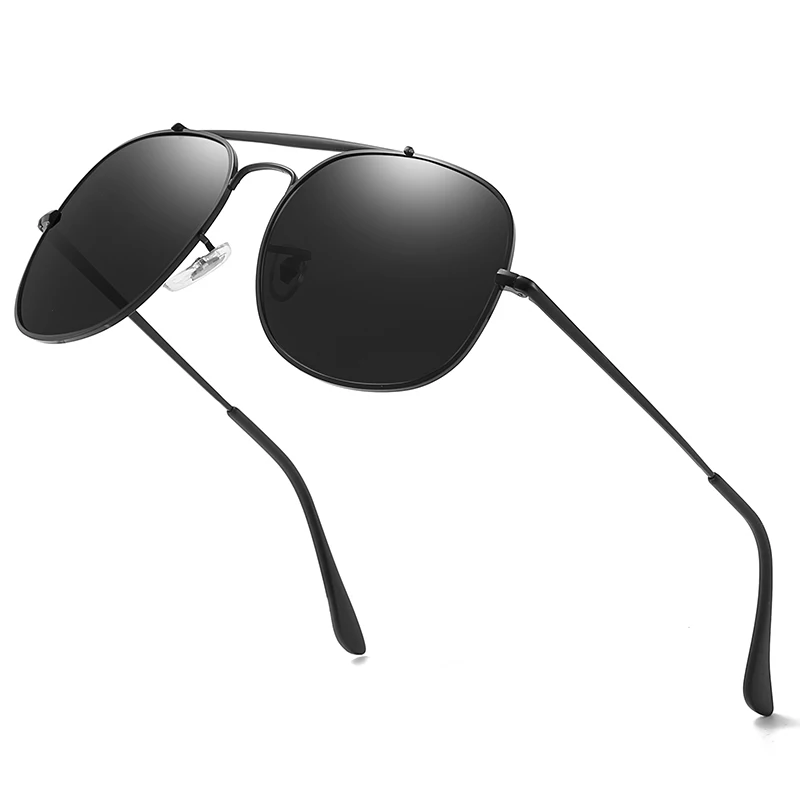 Солнцезащитные очки Polaroid унисекс квадратные винтажные брендовые дизайнерские