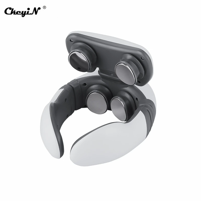 Магнитный импульсный Вибрационный массажер для шеи облегчения боли уход за