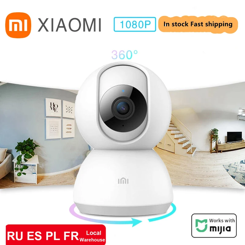 

IP-камера Xiaomi Mijia mi для умного дома, 360 градусов, 1080P, 1296P, 2K, HD, Wi-Fi