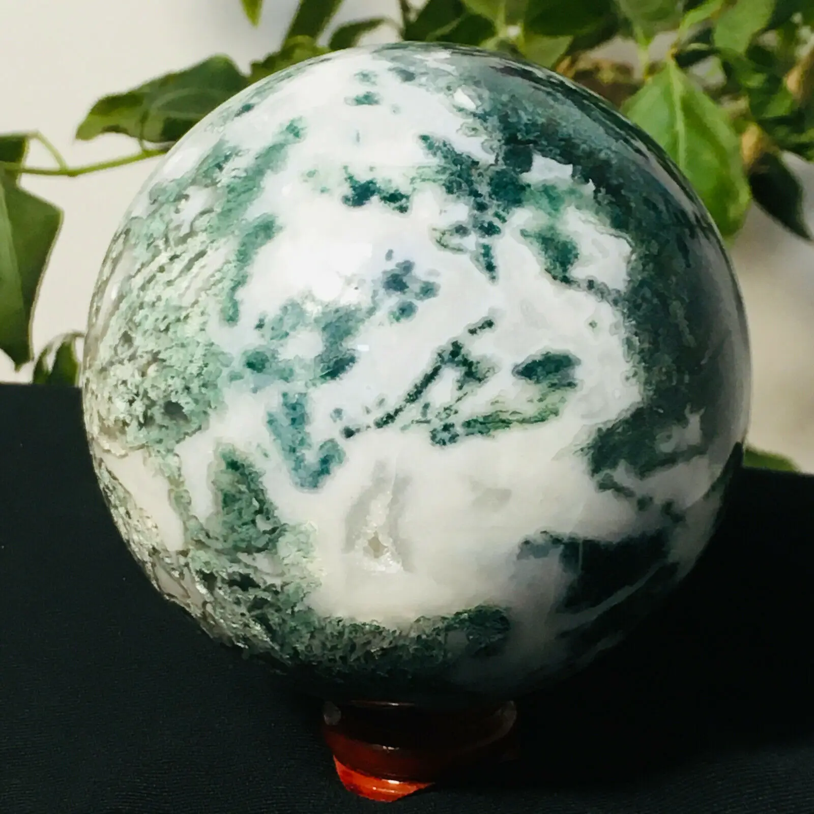 

NATURAL AGATE CRYSTAL BALL QUARTZ ENERGY BALL HEALING GIFT