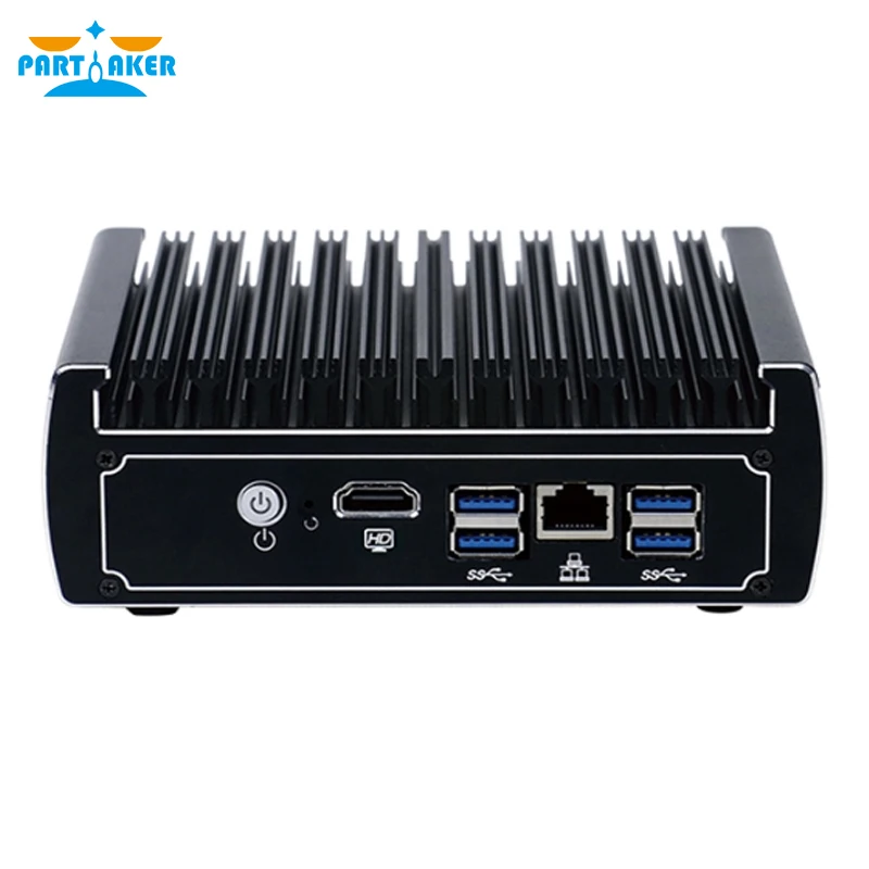 Günstig Pfsense Fanless Mini Pc X86 Teilhaftig I7 Intel Celeron 3865U 6 * Intel Lans DDR4 Linux Firewall Router DHCP VPN Netzwerk Server