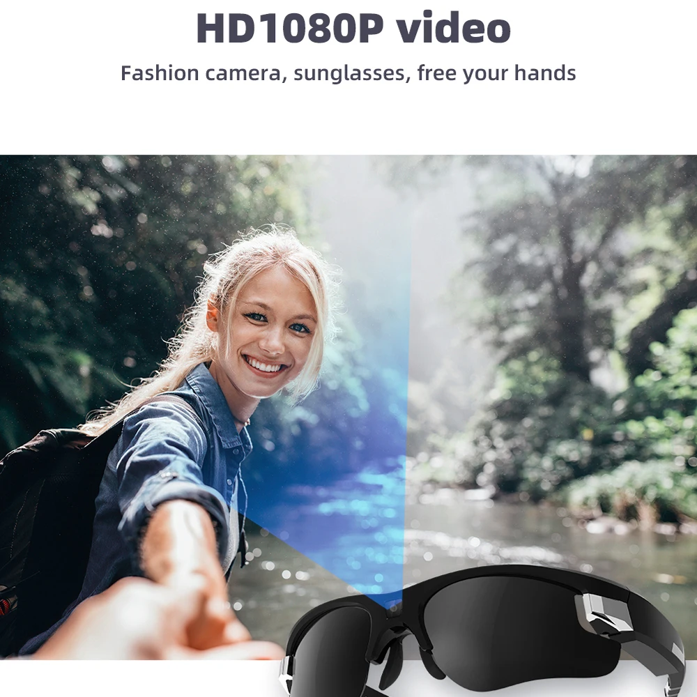 للبيع Hebeiros 1080P HD بطارية صغيرة كاميرا صور مسجل فيديو مخفي DV لبس كاميرا كام نظارات 256 جيجابايت SD بطاقة التخزين