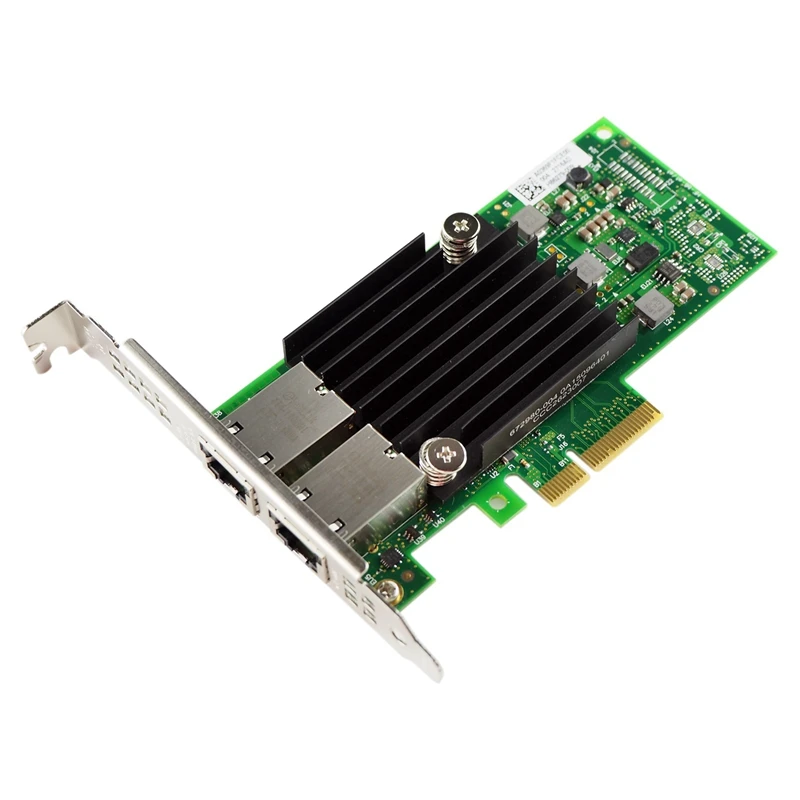 Сетевая карта PCI E 10 ГБ для X550 T2 с чипом Intel ELX550AT2 двойной медный порт RJ45 адаптер Express