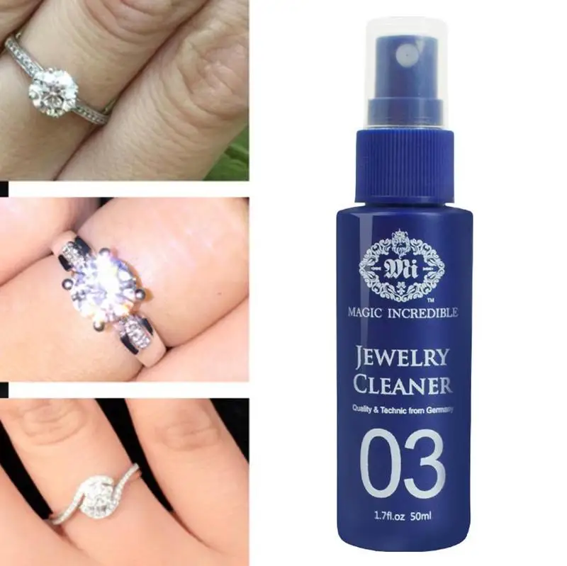 50 мл незаметные бриллианты для чистки серебряные и золотые ювелирные изделия
