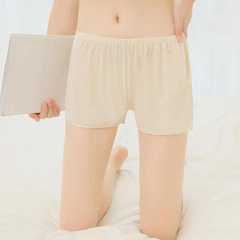 

Женские летние шорты, однотонные Трусики с высокой талией, женское нижнее белье