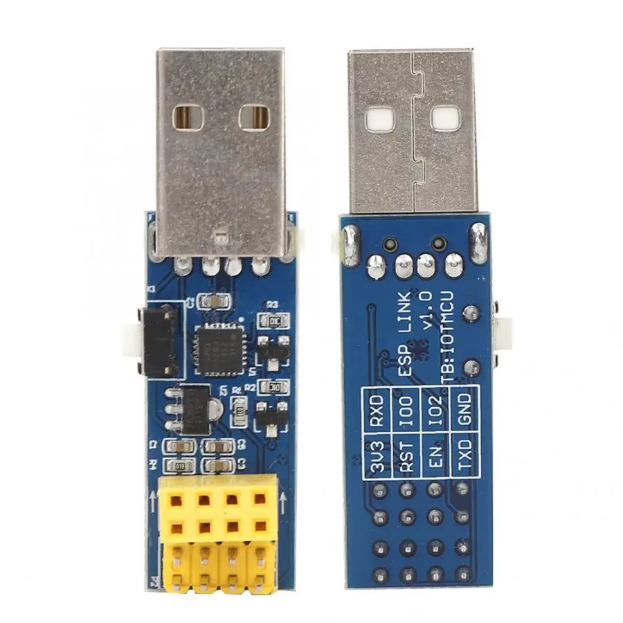 ESP8266 ESP 01 полупроводниковый модуль USB WiFi адаптер скачать аксессуар|Детали и