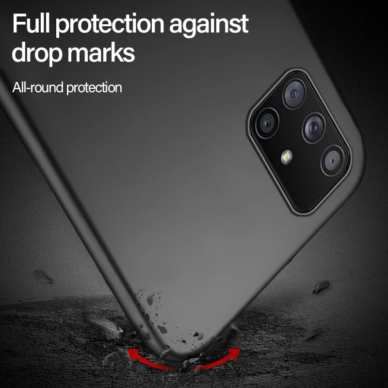 Ultra-thin Hard Matte PC Phone Case For Samsung Galaxy Note 20 10 9 8 S23 S22 S21 S20 S10 S9 Plus A71 A51 Luxury Frosted Cover