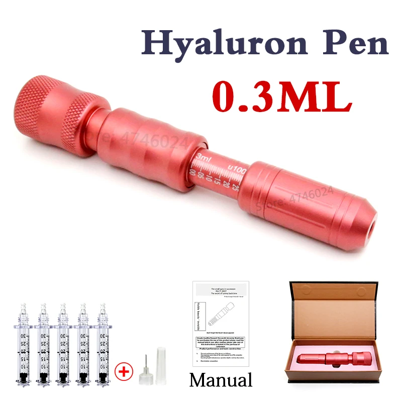 Гиалуроновая ручка высокого давления 0 3 мл неинвазивный инъекционный инжектор