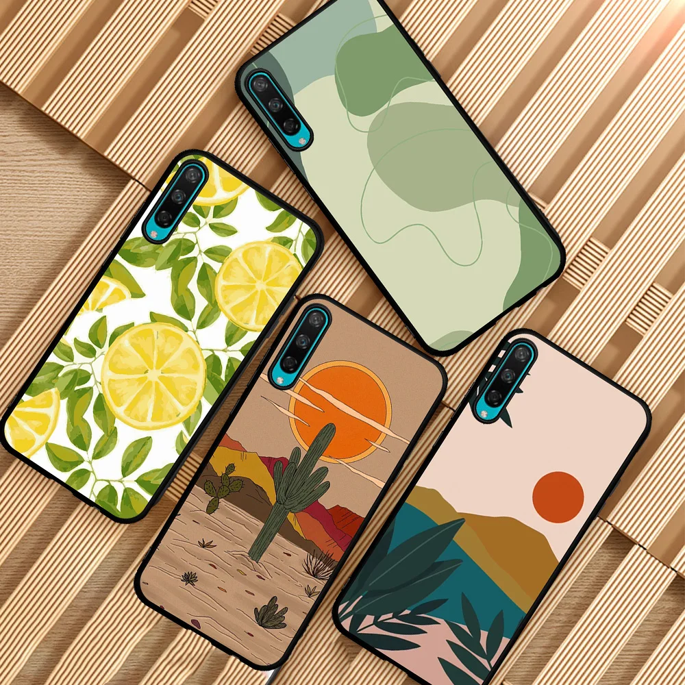 

2021 fashion Lines scenery pattern for Huawei Honor 8 Lite 8X 8C 9X 9 10 Lite 20 Pro V20 10i 20i 8S 8A 30 Pro 30S Phone Case