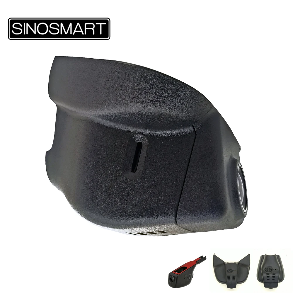 SINOSMART Novatek 96658 новинка от автомобиля Wifi DVR камера для Ford Focus General/Deluxe управление с помощью приложения SONY IMX 323