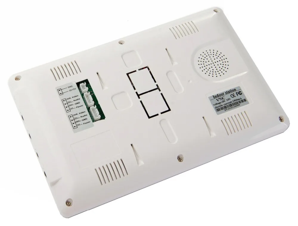 Видеодомофон с экраном 7 дюймов камерой ночного видения и блоком питания