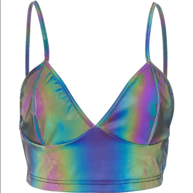 

Reflective bra Night Women run