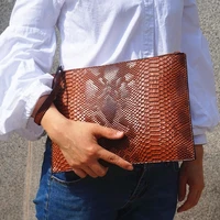 nigedu fashion 3d python pattern women clutch bag brand design party envelope clutches for ladies wallet free card bag handbag
