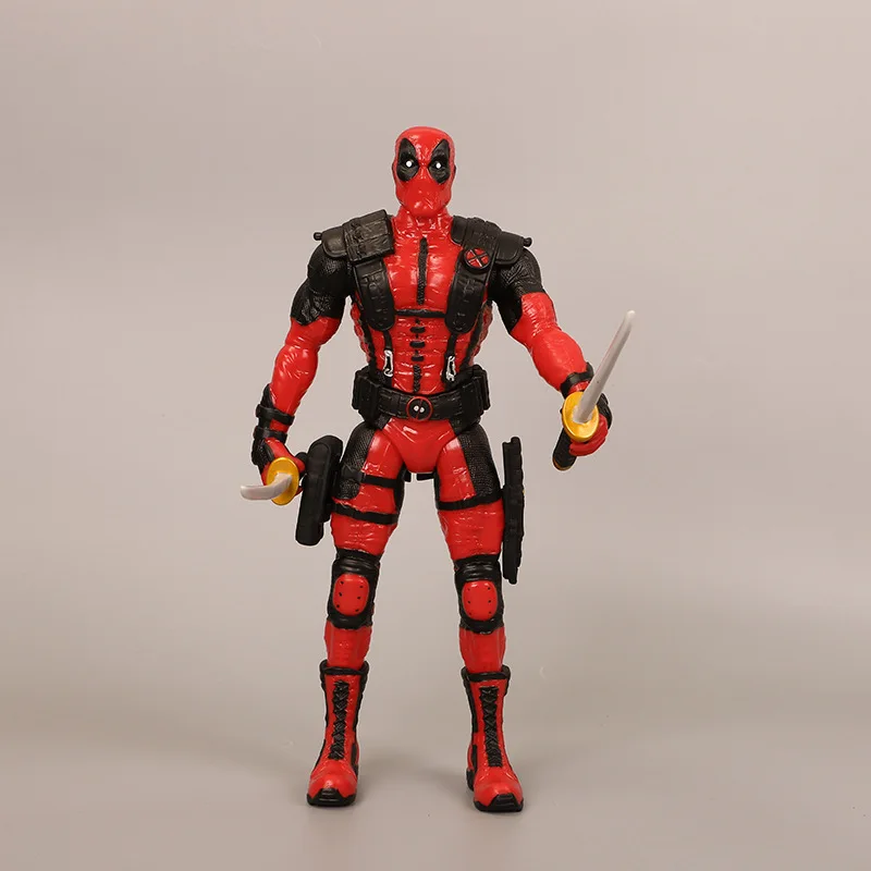 [VIP] 25 см одежда Супергерои “Дэдпул” ПВХ Фигурки супергероев Статуэтка