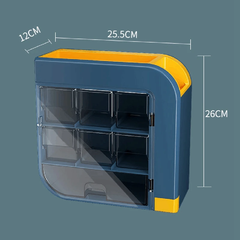 

Multi-Grid Spice Rack Free Perforation Household Knife Holder Kitchen Wall-Mounted Tool Storage Rack