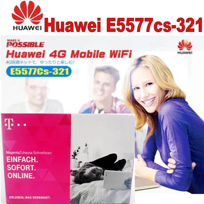 Разблокированный Huawei E5577 4 аппарат не привязан к оператору сотовой связи Cat4 e5577cs 321