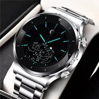 2021 new smart watch sports metal heart rate sleep monitor bluetooth call ip68 waterproof sports watch male for ios android box