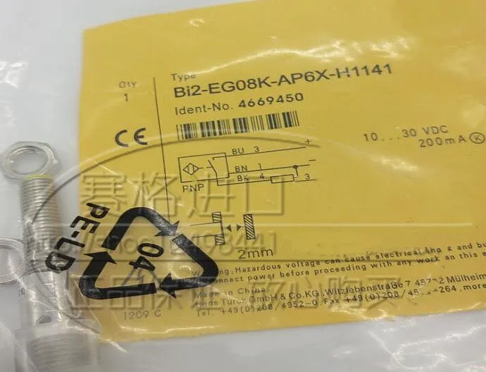BI2-EG08K-AP6X-H1141 BI2-EG08K-AN6X-H1141 M8, датчик переключателя 100%, новинка, высокое качество