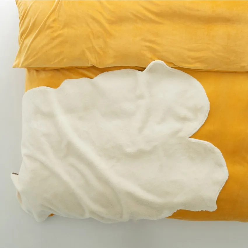 Природные формы в скандинавском стиле искусственный мех кролика украшение дома