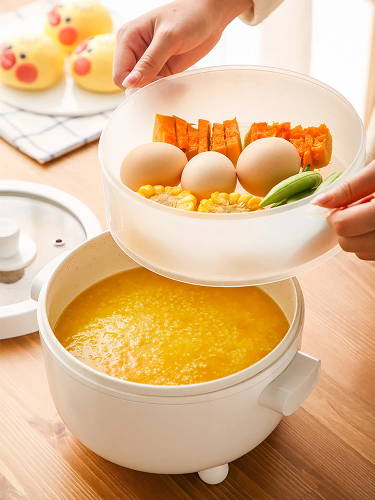 

Electric hot pot 2-3 people 220V multi-functional Electric cooker dormitory students household noodles 2L small hot pot