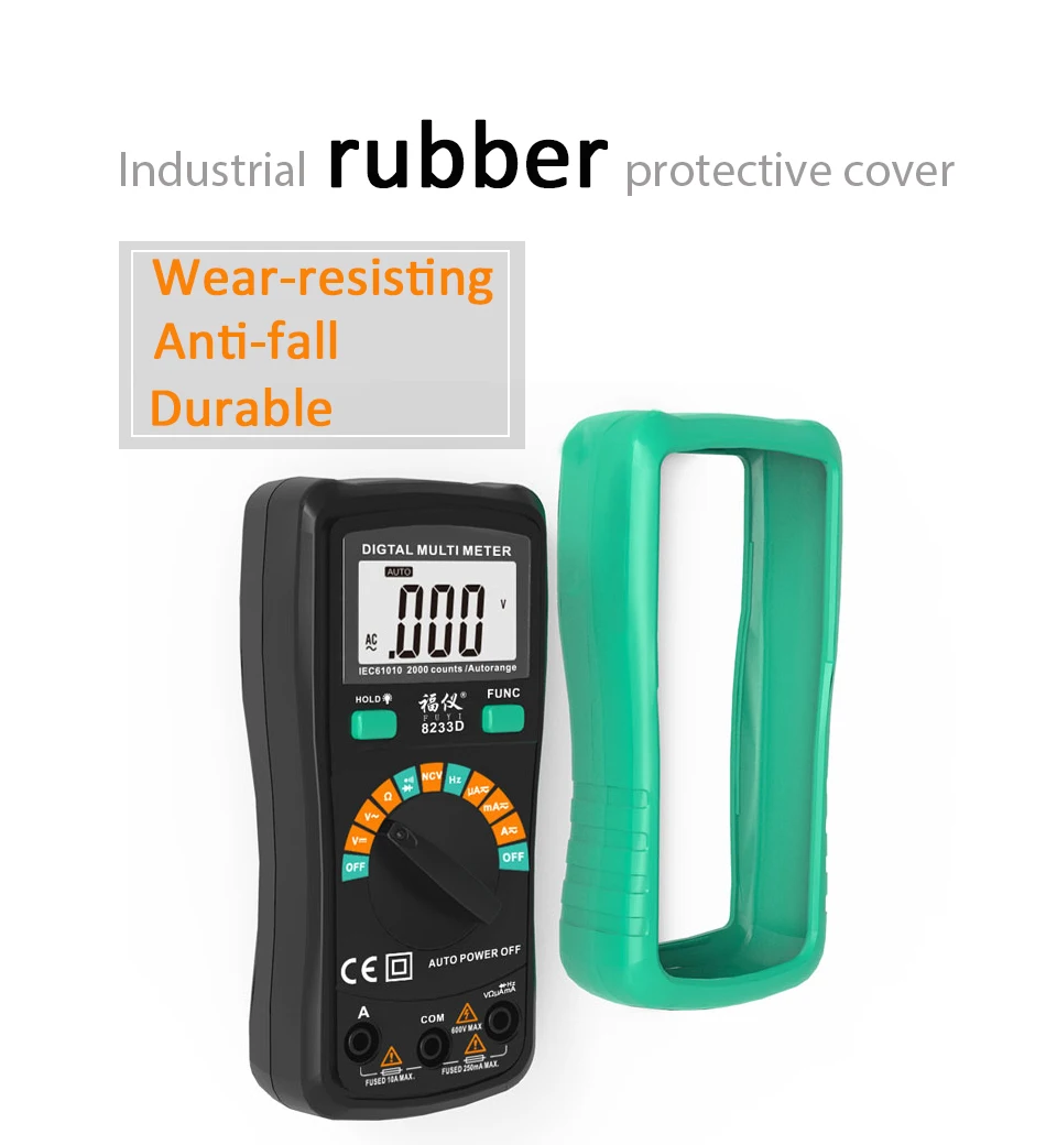 6000 counts Multimeter NCV Digital Multimeter True-RMS Auto Ranging AC/DC Voltage Meter Multimetro Digital Multimetr Voltmeter