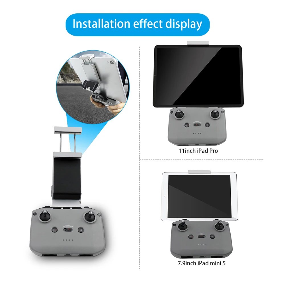 

1PC Tablet Extension Clip Holder for For DJI Mavic Air 2 Drone Remote Control Accessories Bracket Mount Holder Stand