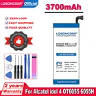 Аккумулятор LOSONCOER TLp026EJ, 3700 мАч, для Alcatel idol 4 OT6055 6055 6055K 6055B 6055H 6055U 6055Y