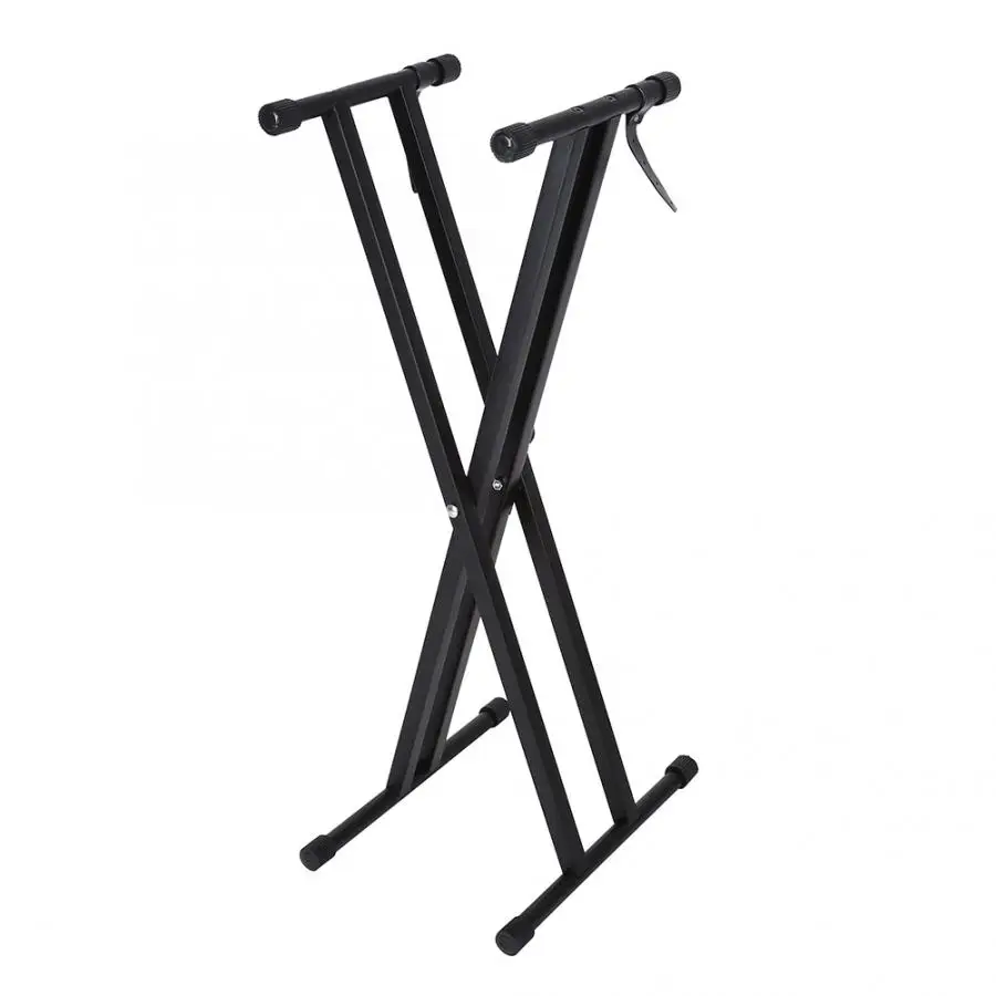 Высококачественный держатель для клавиатуры подставка пианино X Style двойная