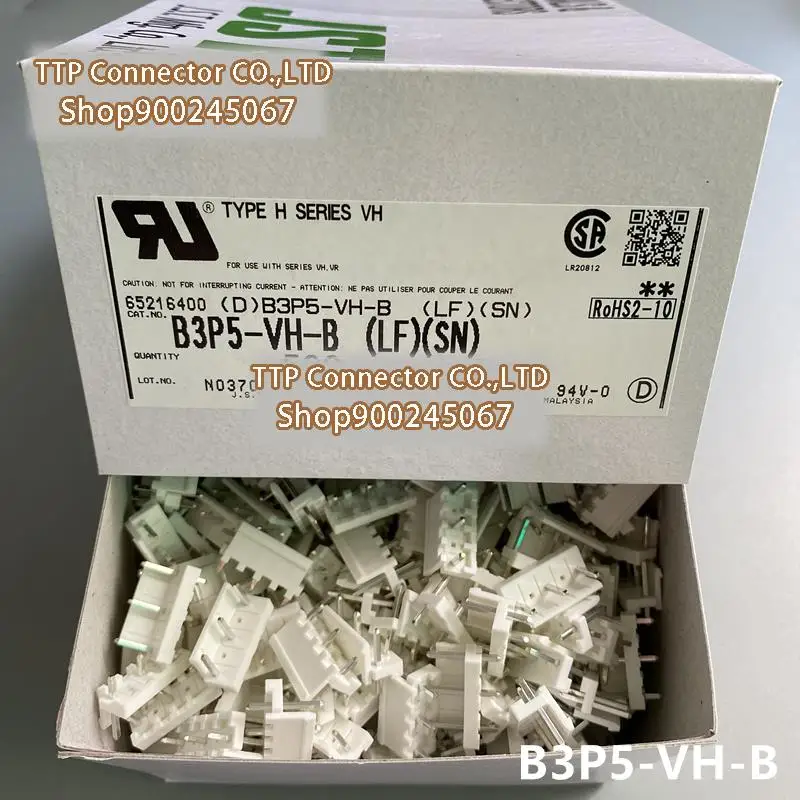 

20pcs/lot Connector B3P5-VH-B Leg width3.96mm 3PIN 100% New and Origianl