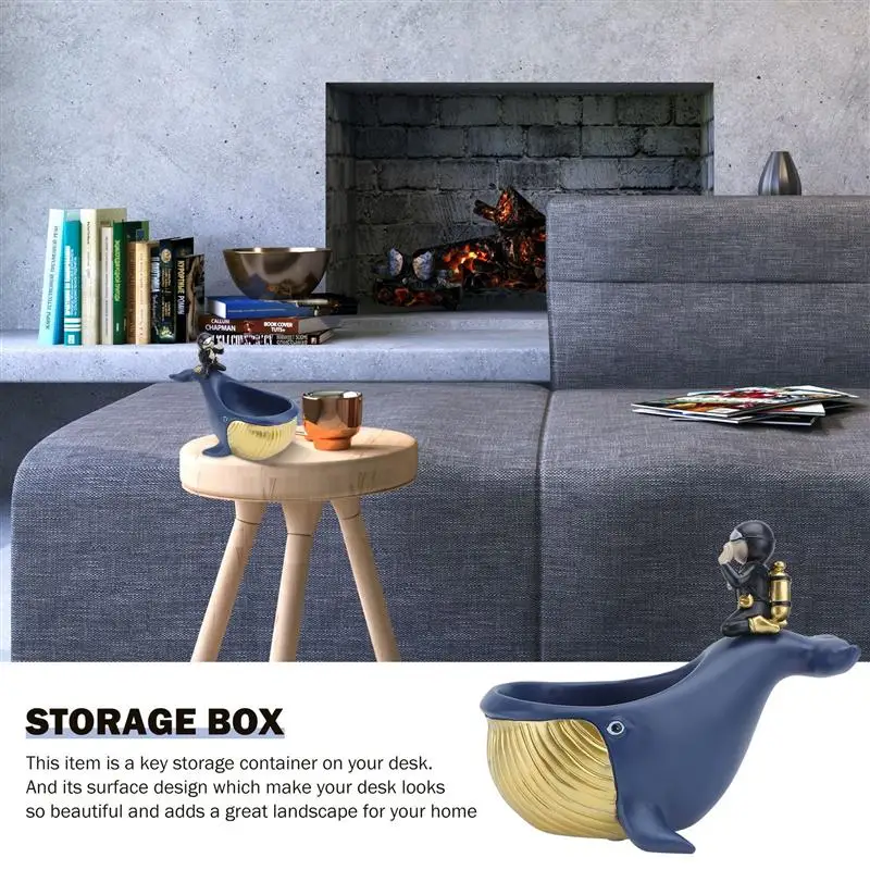 

1Pc Diver-pattern Adornment Key Storage Container Creative Home Decoration