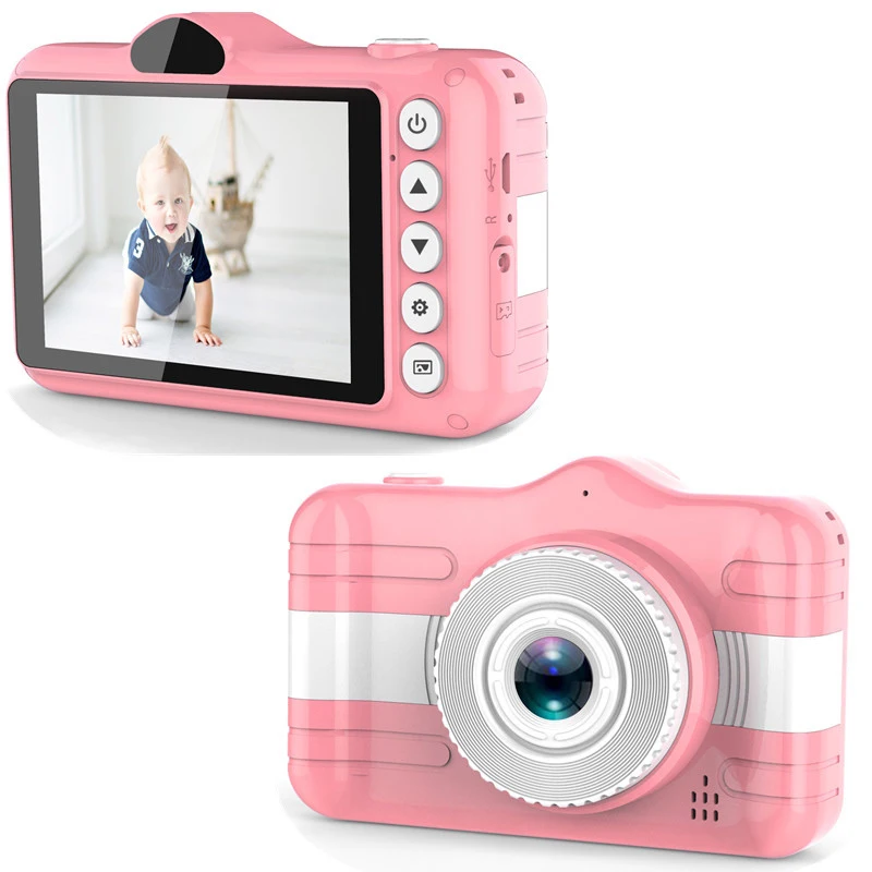 New Child Camera Digital Camera 3.5 inch Cute Cartoon Camera Toys Children Birthday Gift 12MP 1080P Photo Video Camera For Kids