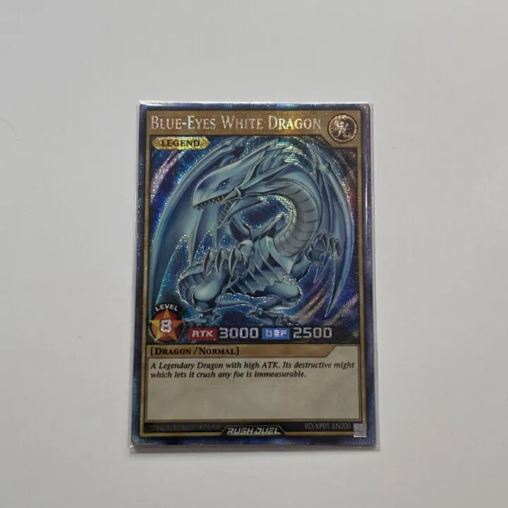 Yu-Gi-Oh RD Blue-Eyes White Dragon Or Dark Magician Girl Japanese/English Edition Collection Card （Not original）