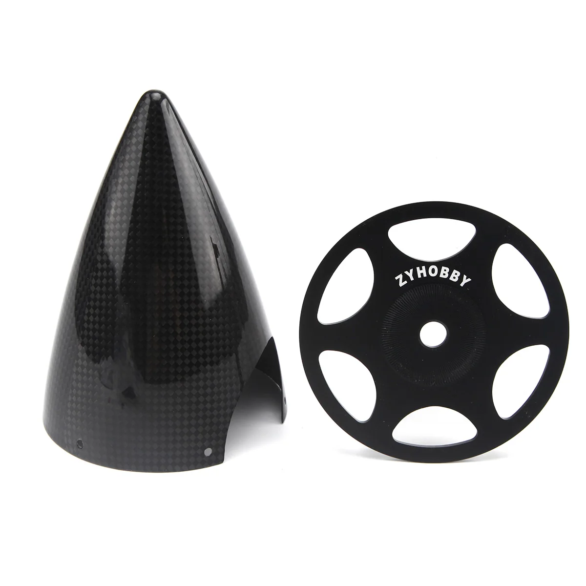 

Carbon Fiber Spinner For 2 Blades porp Fixed Wing Gas RC Airplane 4''