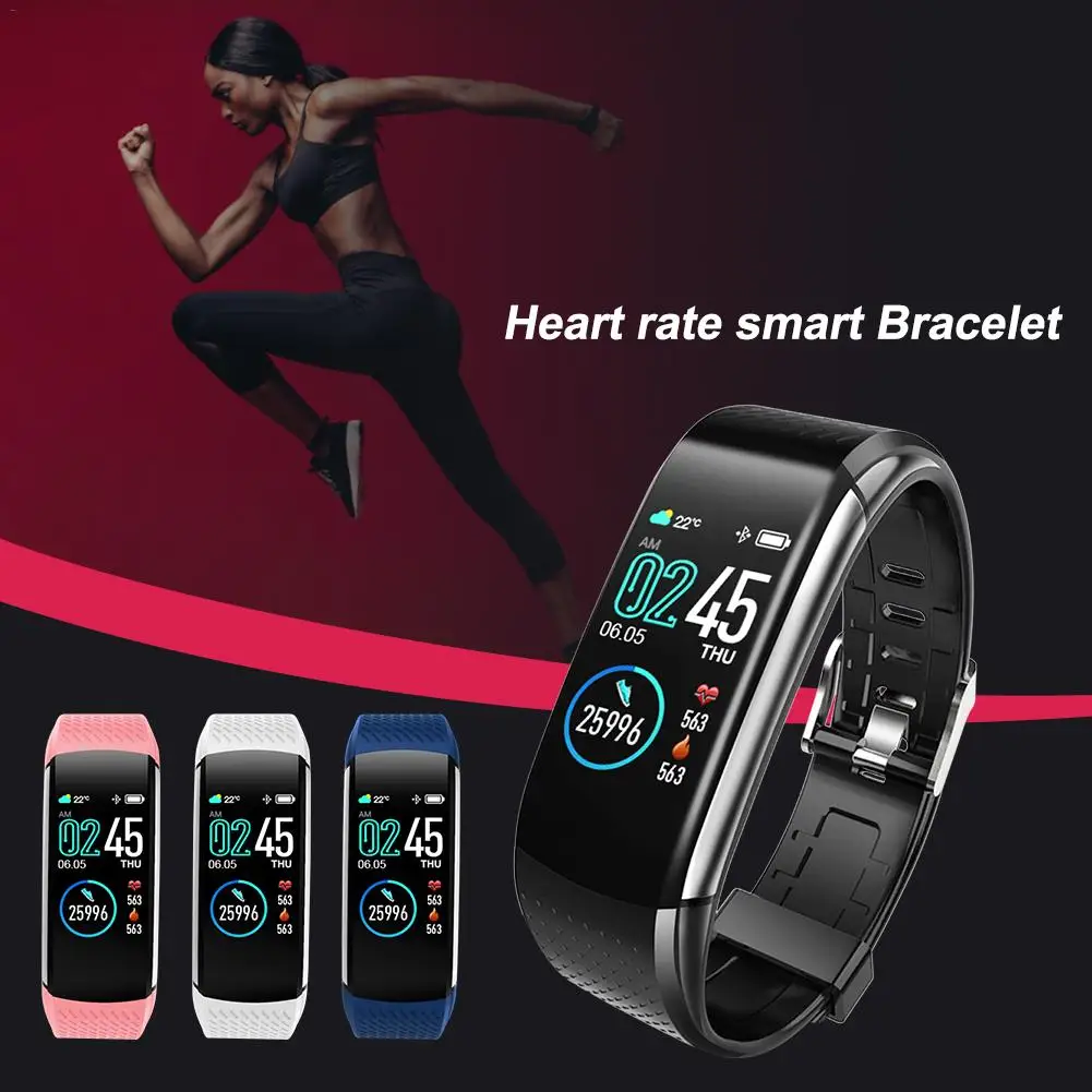 

ECG+PPG Smart Bracelet Fitness Tracker 1.08-Inch Color Screen Waterproof Heart Rate Blood Pressure Monitor Sports Watch