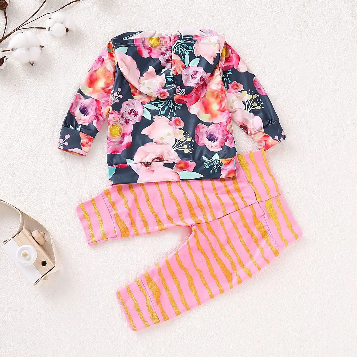 Толстовки с капюшоном и длинными рукавами цветочным принтом карманами для