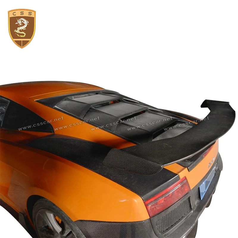 Задняя крышка из углеродного волокна для Lamborghini Gallardo модифицированный капот LP700