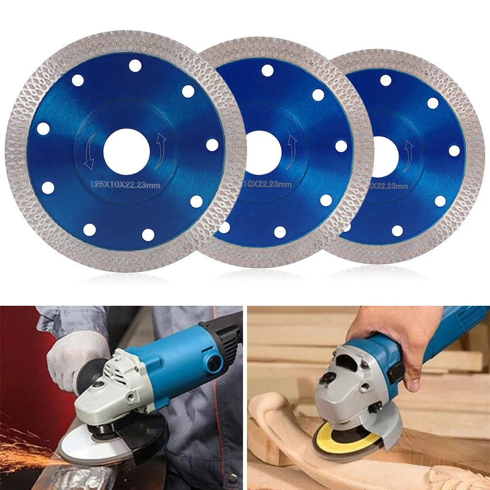 

115 mm Diamond Saw Blade Disc Ceramic Tile Ceramic Granite Marble Cutting Blade For Angle Grinder Dry Or Wet Cutting Wear Strong
