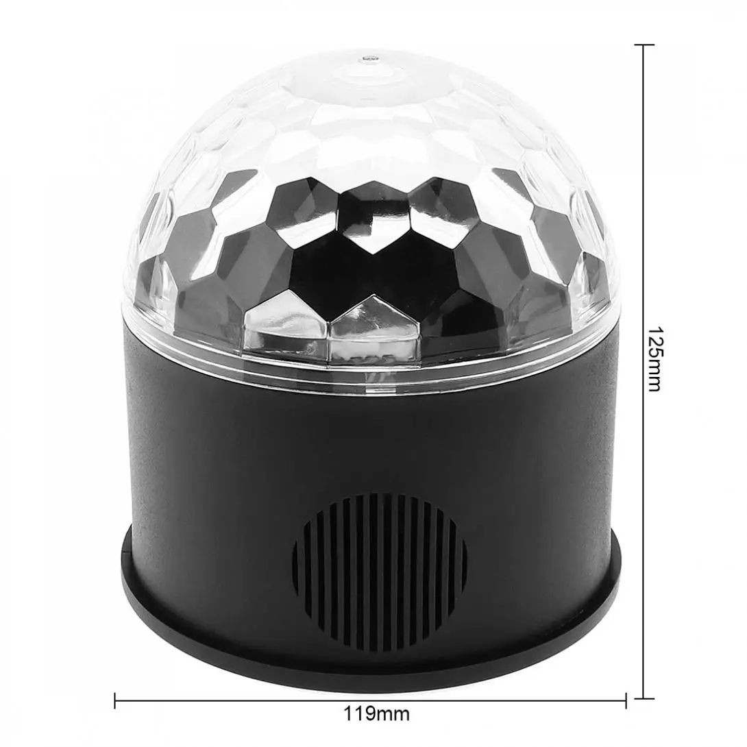 СВЕТОДИОДНЫЙ Магический шар проектор сценический светильник 9W Цвета USB 5V