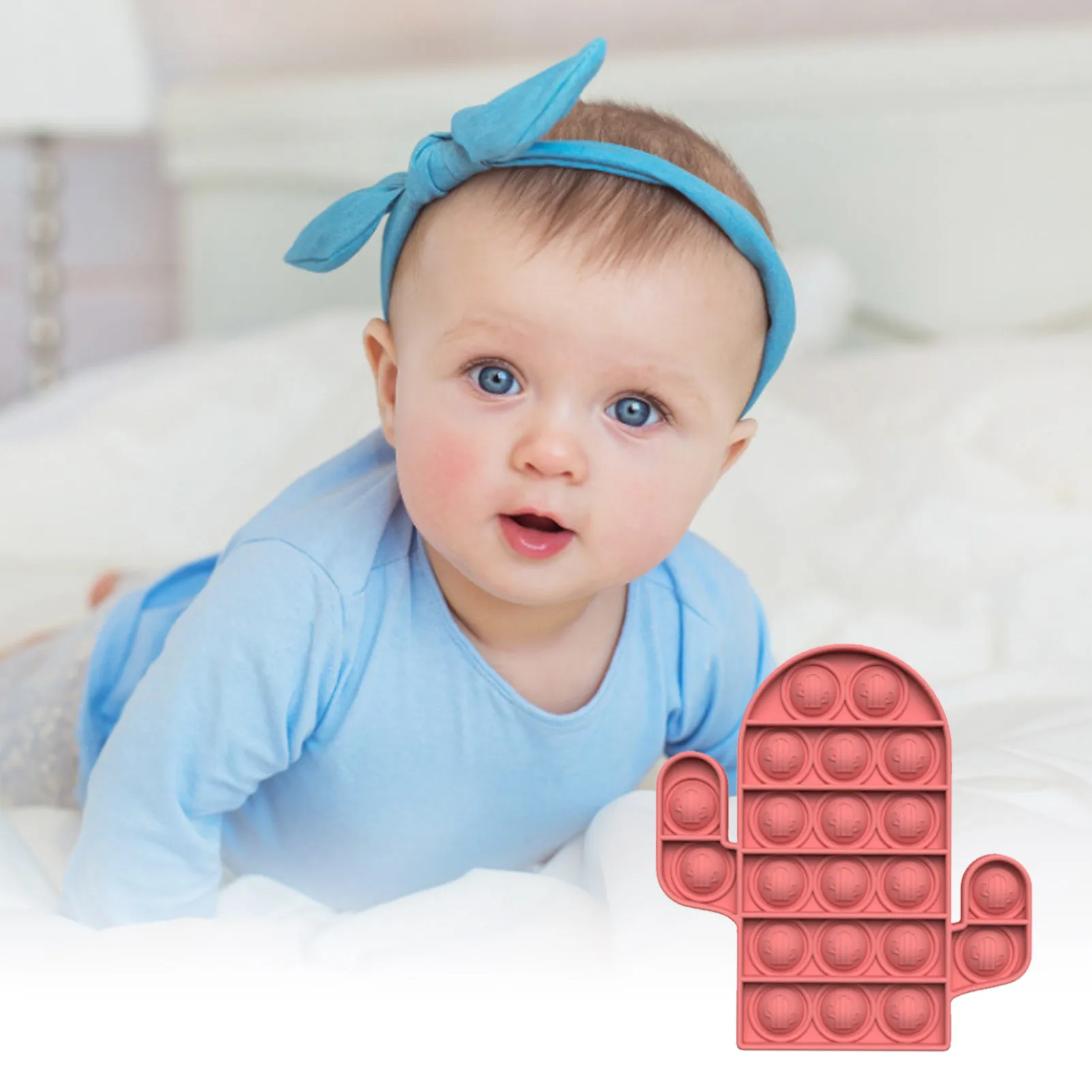 

Simple Dimple Fidget Toy Push Bubble Fidget Sensory Toy Autism Special Needs Stress Reliever And Increase Focus Anti-stress Toy